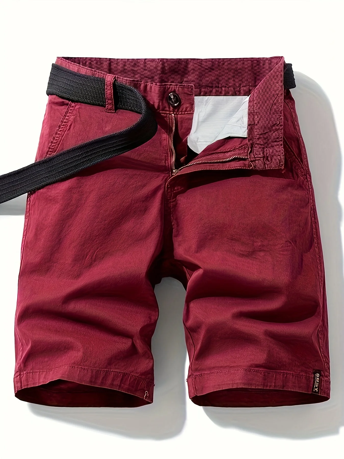 Herren Casual Bermudashorts mit Gürtel – Perfekt für Freizeit und Urlaub - Image 5