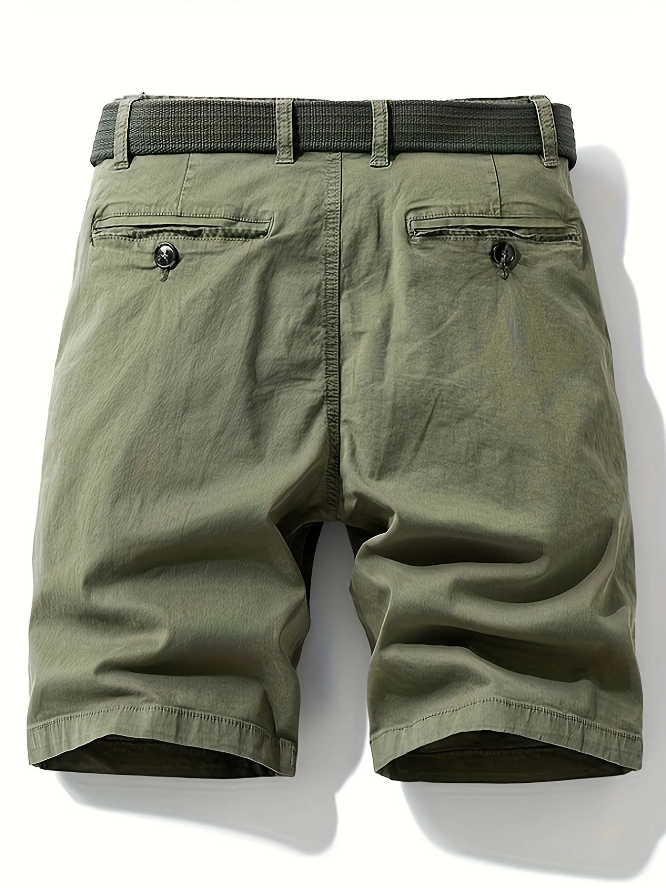 Herren Casual Bermudashorts mit Gürtel – Perfekt für Freizeit und Urlaub - Image 6
