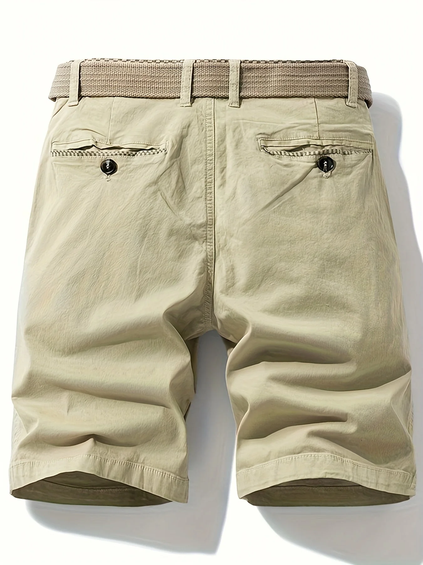 Herren Casual Bermudashorts mit Gürtel – Perfekt für Freizeit und Urlaub - Image 9