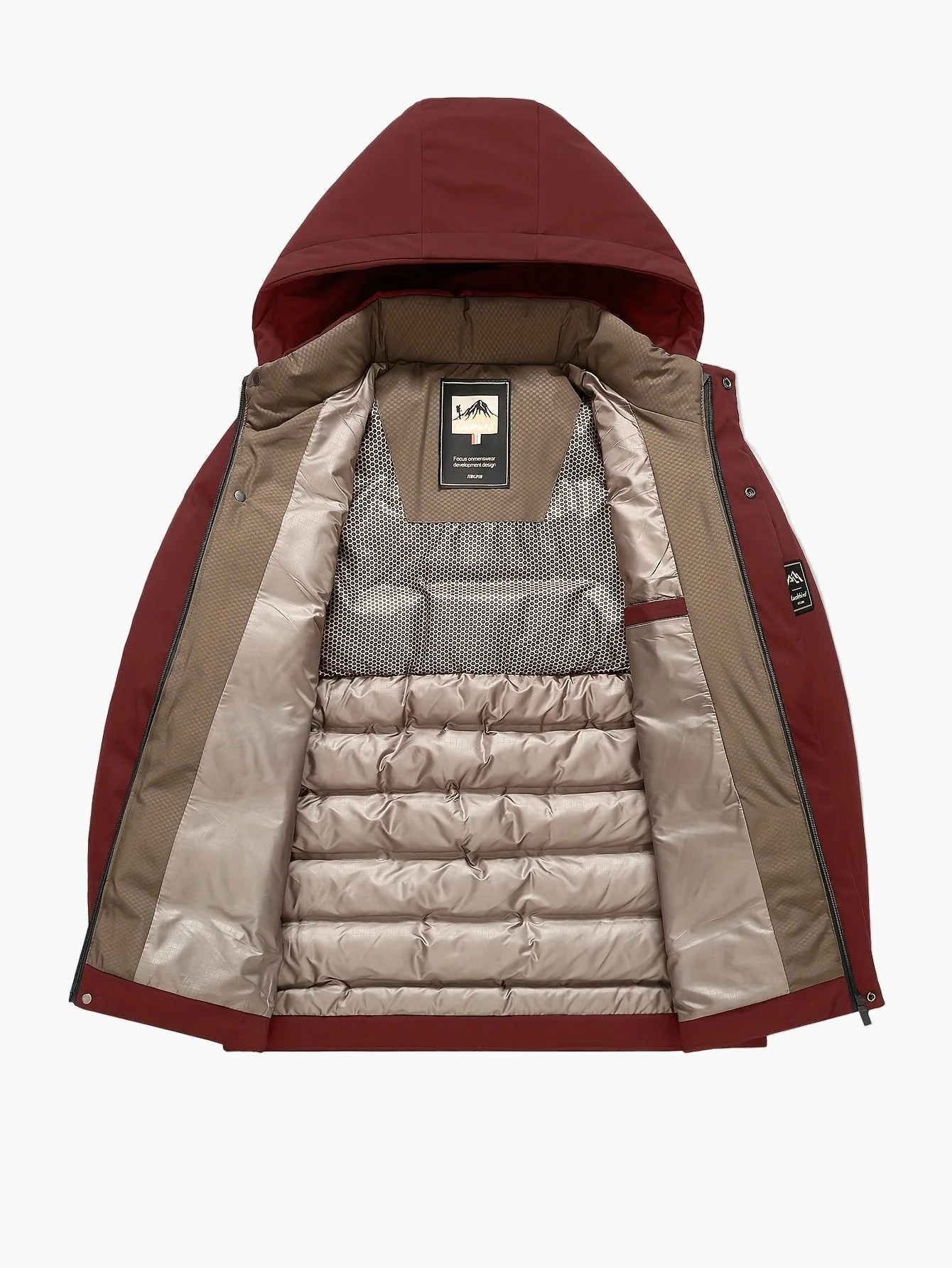Herren Daunenjacke mit Kapuze – Winter Outdoor Steppjacke für Freizeit & Alltag - Image 8