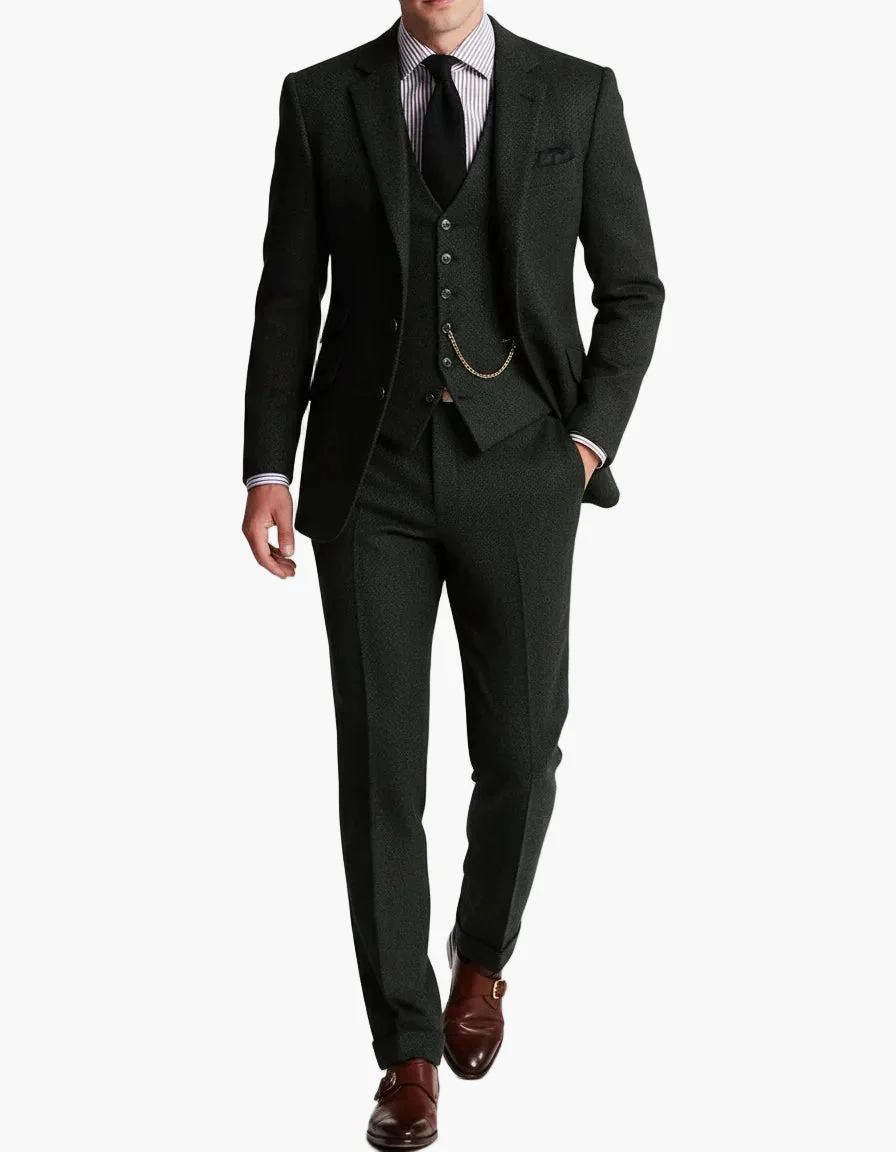 Herren Dreiteiler-Anzug Klassisch Modern für Feste & Business - Image 2