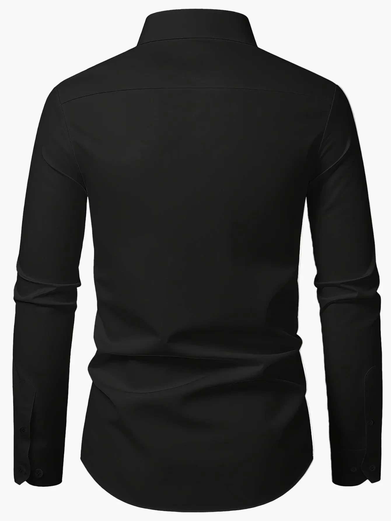 Herren Elegantes Freizeit-Hemd mit Kontrast-Details – Modernes Slim Fit Hemd für Büro & Ausgehen - Image 3