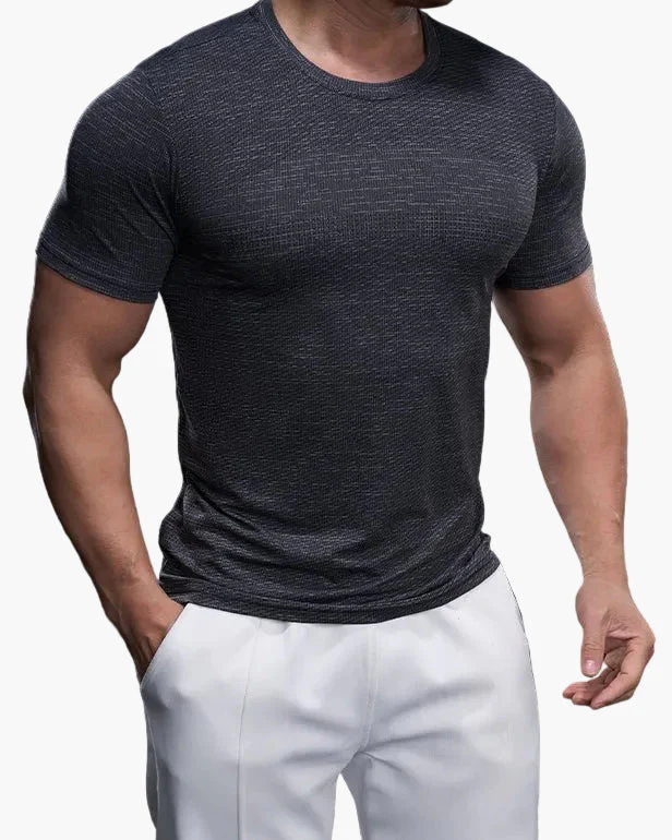 Herren Fitness T-Shirt Slim Fit Sportlich – Trainingsshirt für Gym & Freizeit - Image 17