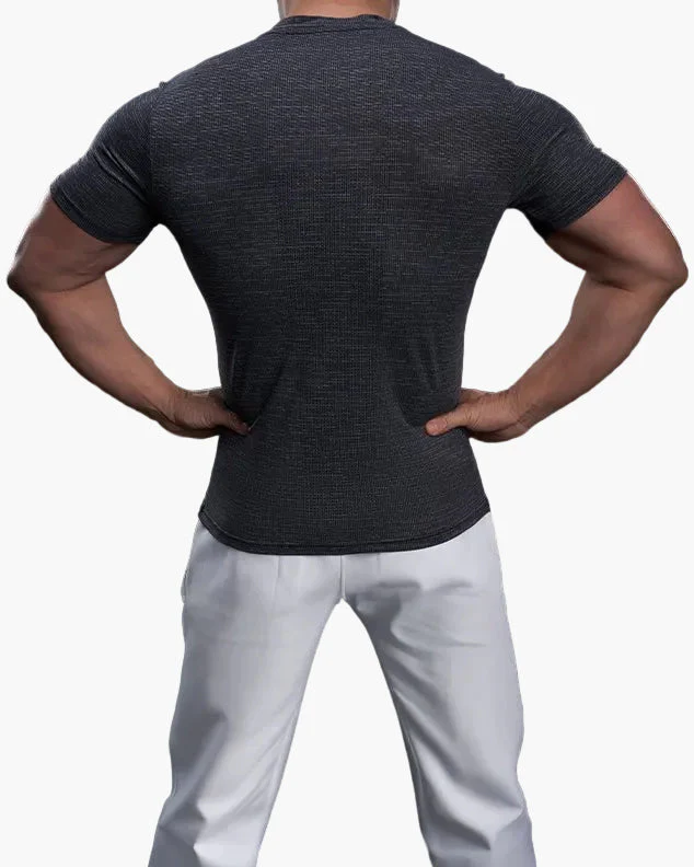 Herren Fitness T-Shirt Slim Fit Sportlich – Trainingsshirt für Gym & Freizeit - Image 20
