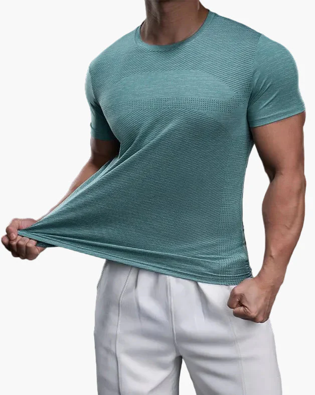 Herren Fitness T-Shirt Slim Fit Sportlich – Trainingsshirt für Gym & Freizeit - Image 3