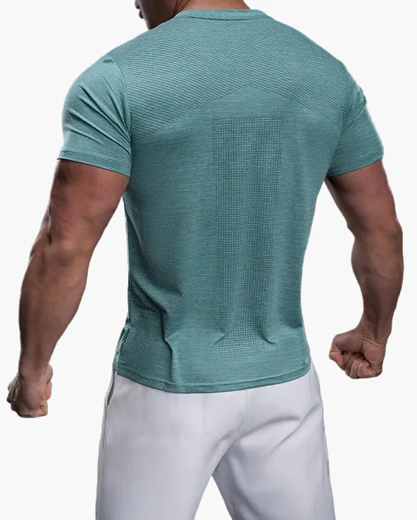 Herren Fitness T-Shirt Slim Fit Sportlich – Trainingsshirt für Gym & Freizeit - Image 4