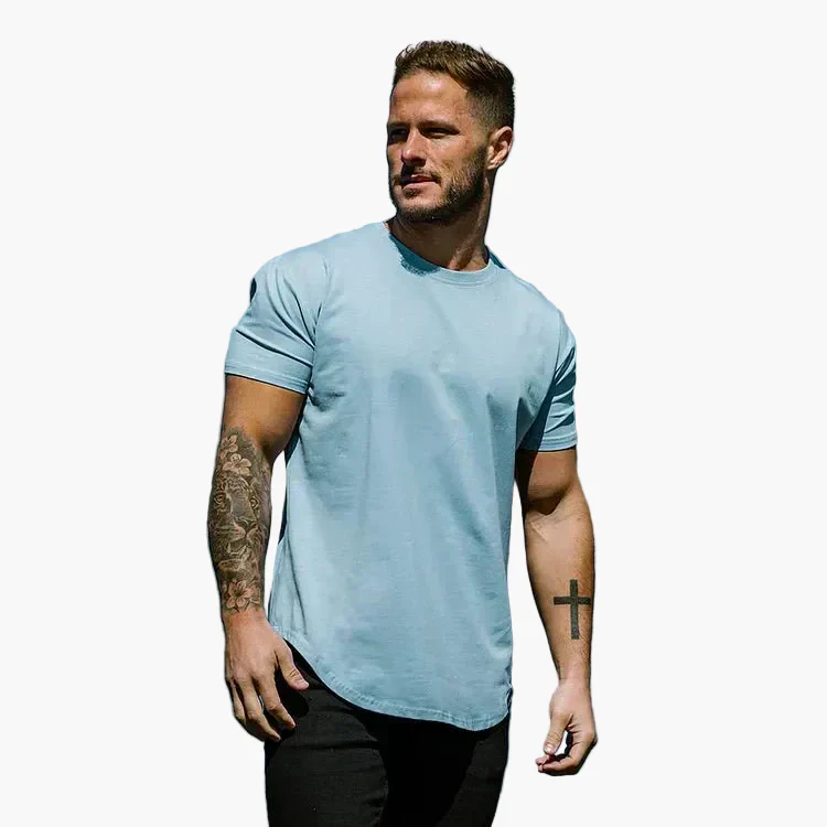 Herren Fitness T-Shirt Slim Fit – Sportliches Muskelshirt für Training & Freizeit
