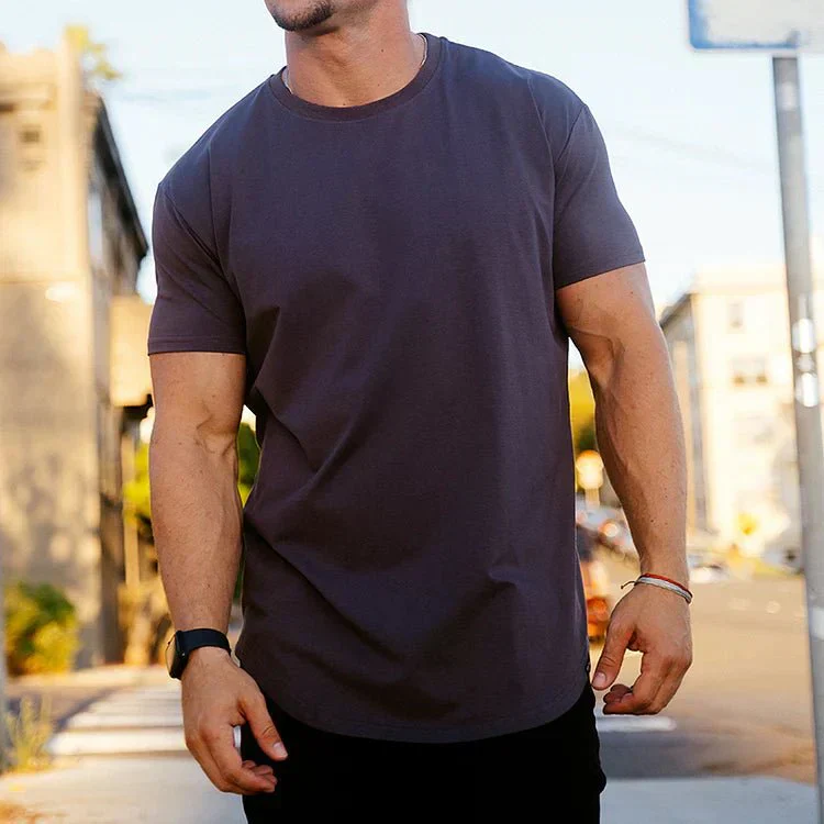 Herren Fitness T-Shirt Slim Fit – Sportliches Muskelshirt für Training & Freizeit - Image 14