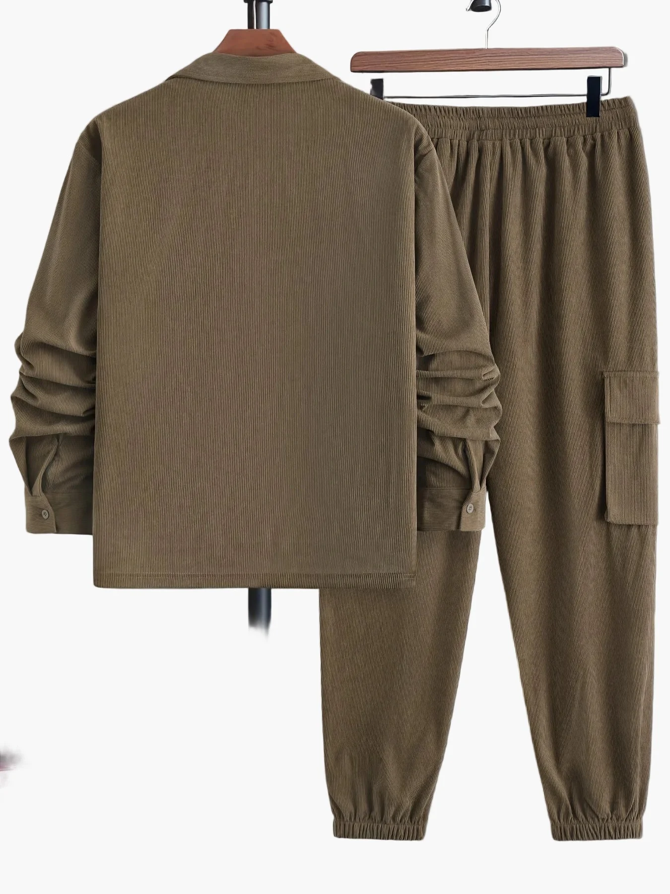 Herren Freizeit Anzug Set – Sportlicher Streetstyle mit Jacke und Jogginghose, ideal für Alltag und Freizeit - Image 3