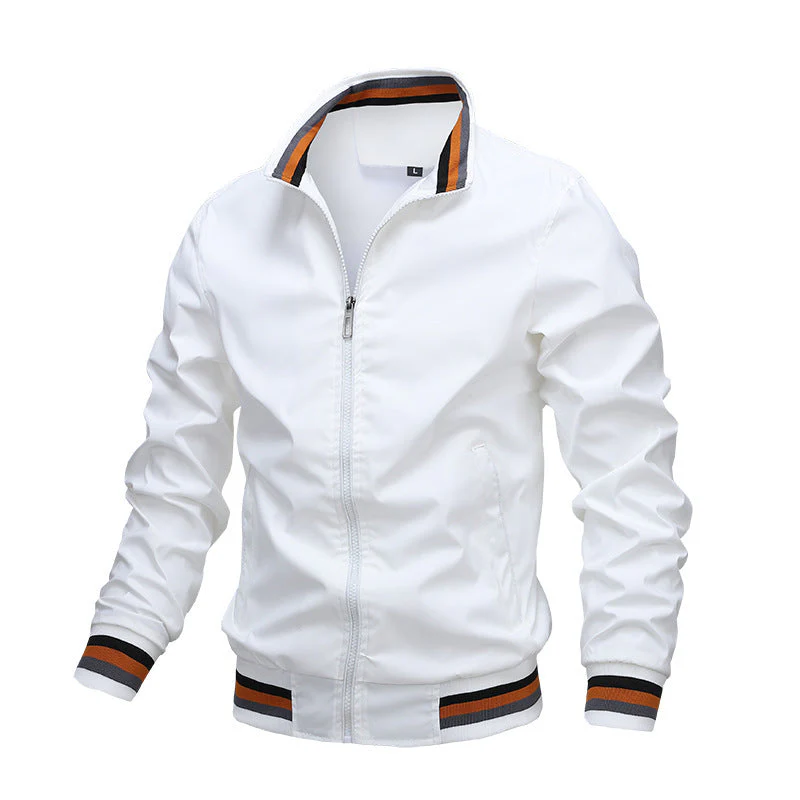 Herren Freizeit Bomberjacke mit Stehkragen – Moderner Streetstyle und Komfort für Alltag und Freizeit - Image 9