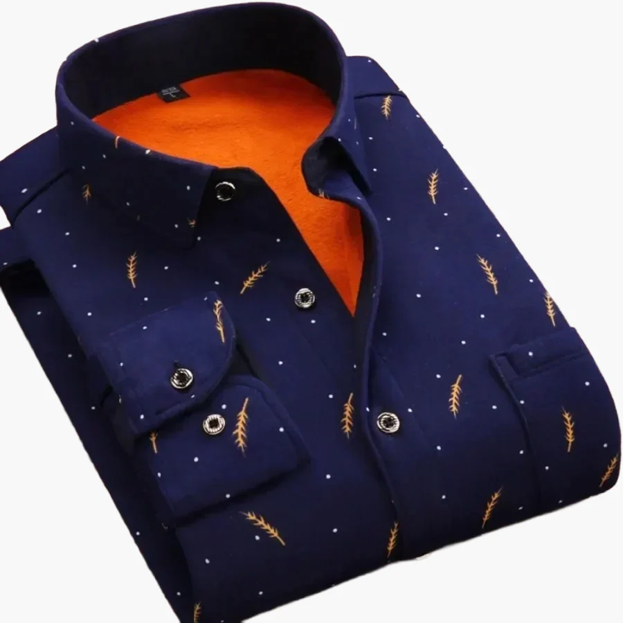 Herren Freizeit Flanellhemd Kariert Langarm – Modernes Outdoor & Business Casual Hemd - Image 3