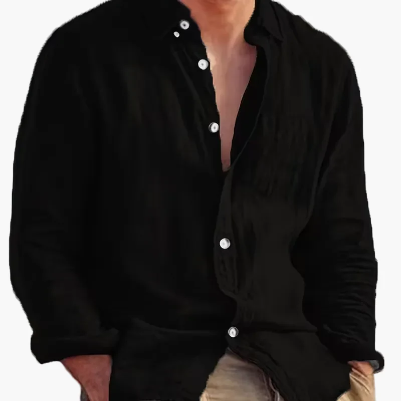 Herren Freizeit-Hemd mit Knopfleiste und modernem Schnitt für Alltag und Ausgehen - Image 24