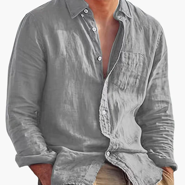Herren Freizeit-Hemd mit Knopfleiste und modernem Schnitt für Alltag und Ausgehen - Image 25