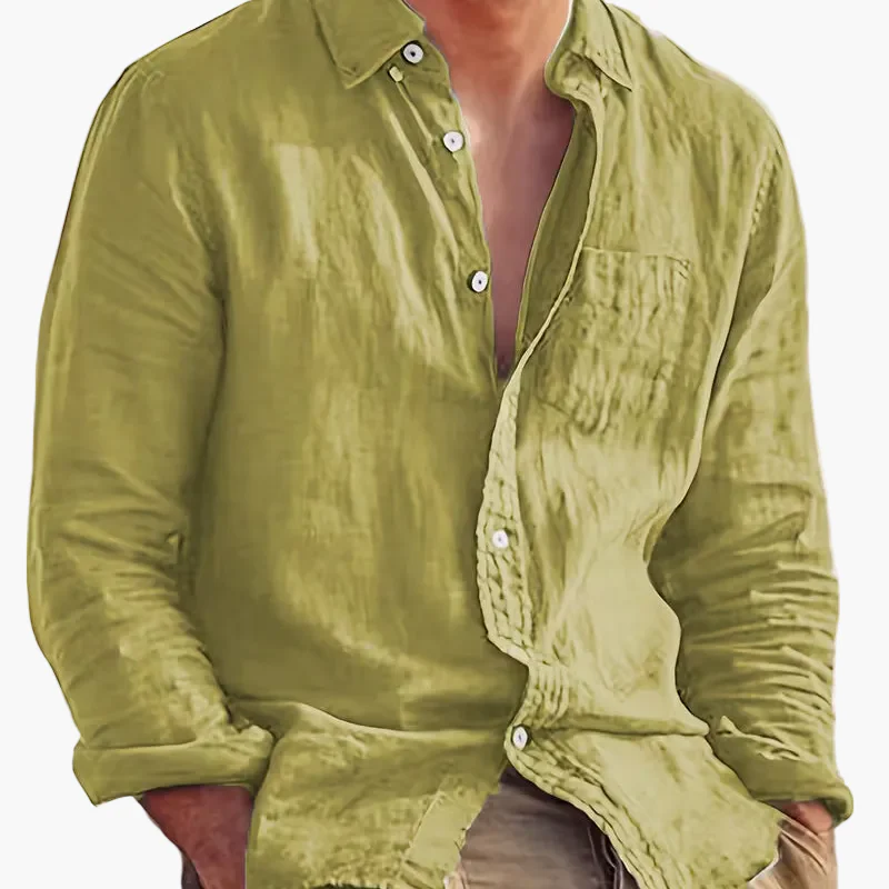Herren Freizeit-Hemd mit Knopfleiste und modernem Schnitt für Alltag und Ausgehen - Image 29