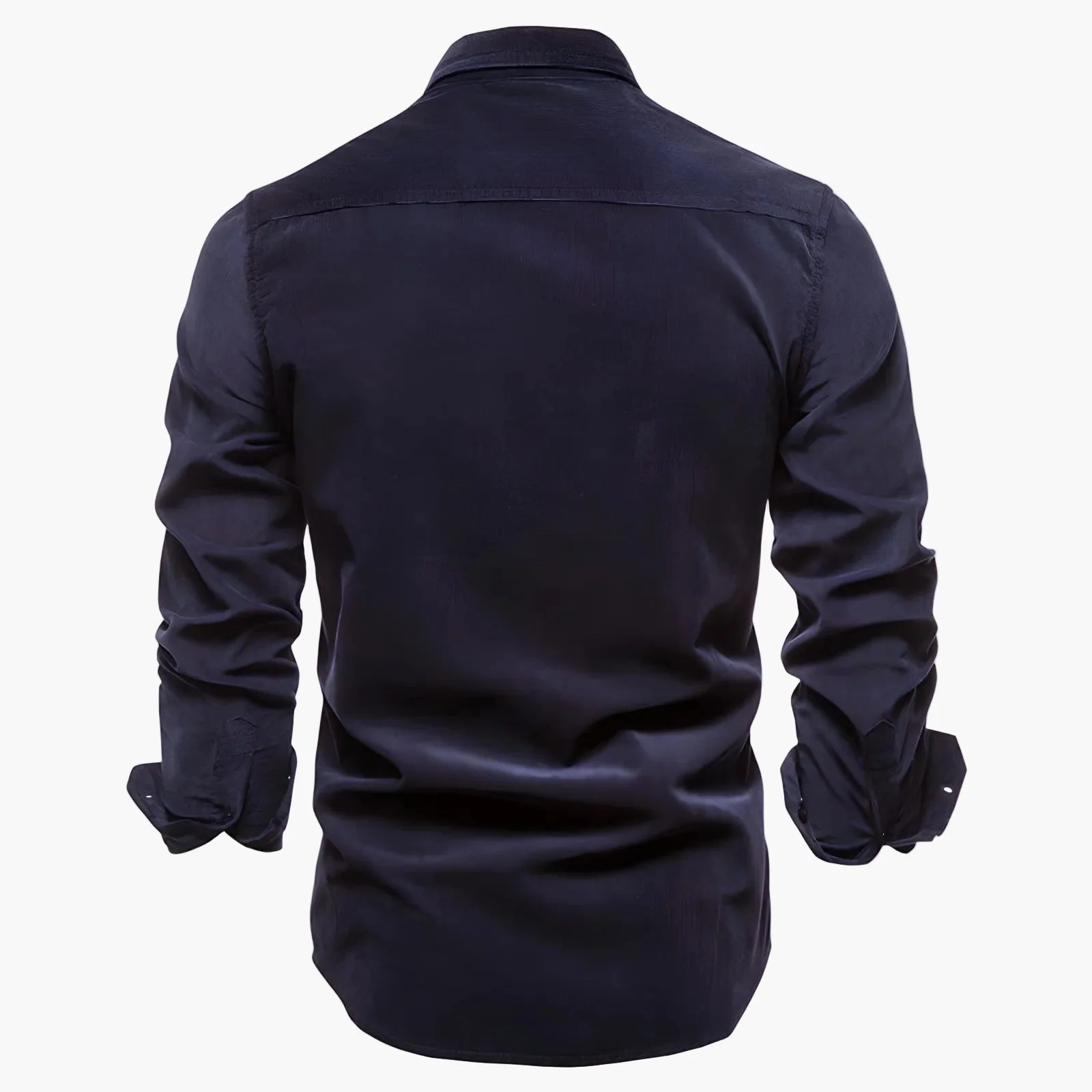 Herren Freizeit Hemd Modern Slim Fit mit Brusttaschen – Langarm, Vielseitig, Stilvoll - Image 9