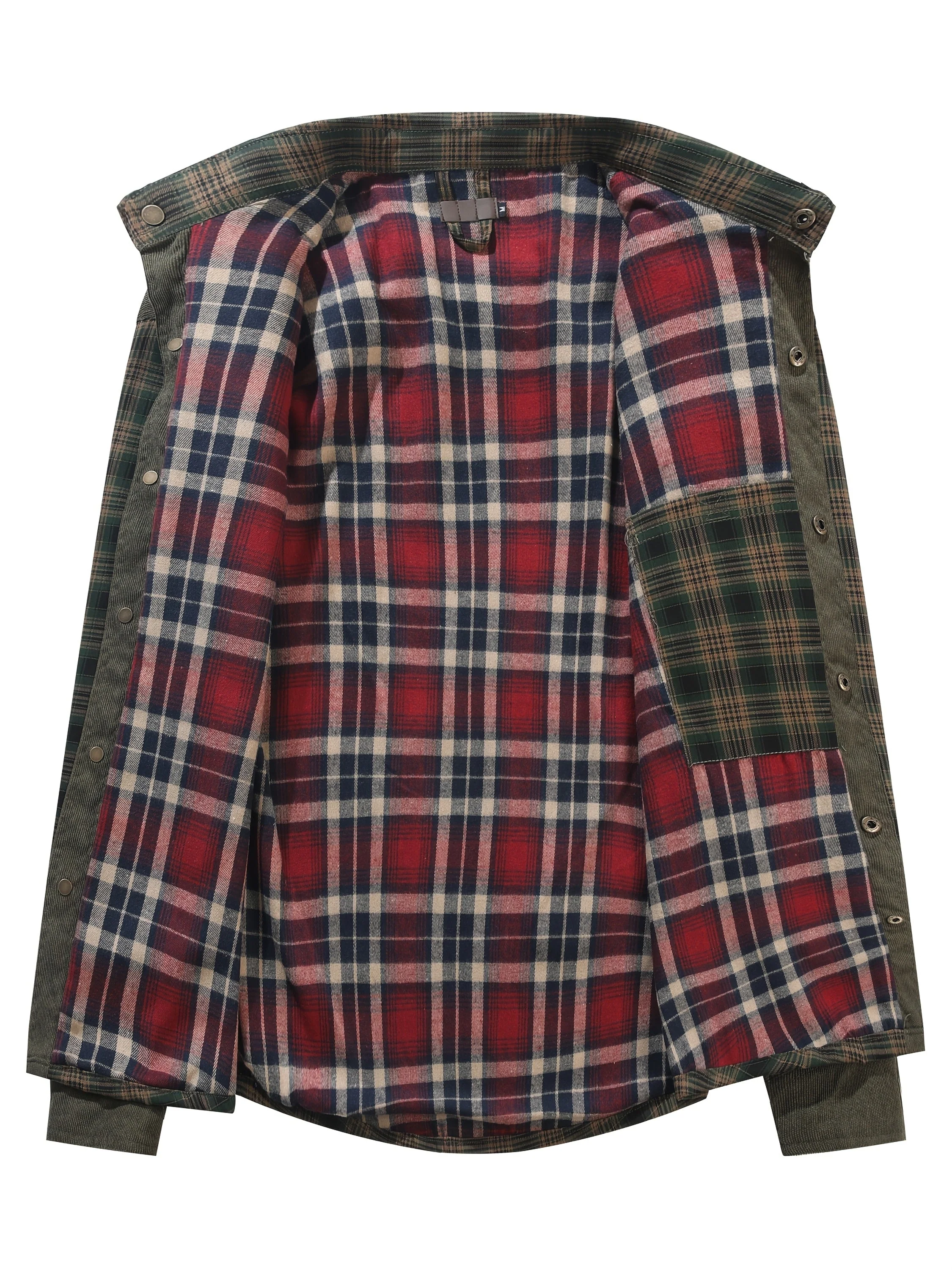 Herren Freizeit-Karohemdjacke im Softshell-Stil für Alltag und Outdoor - Image 5