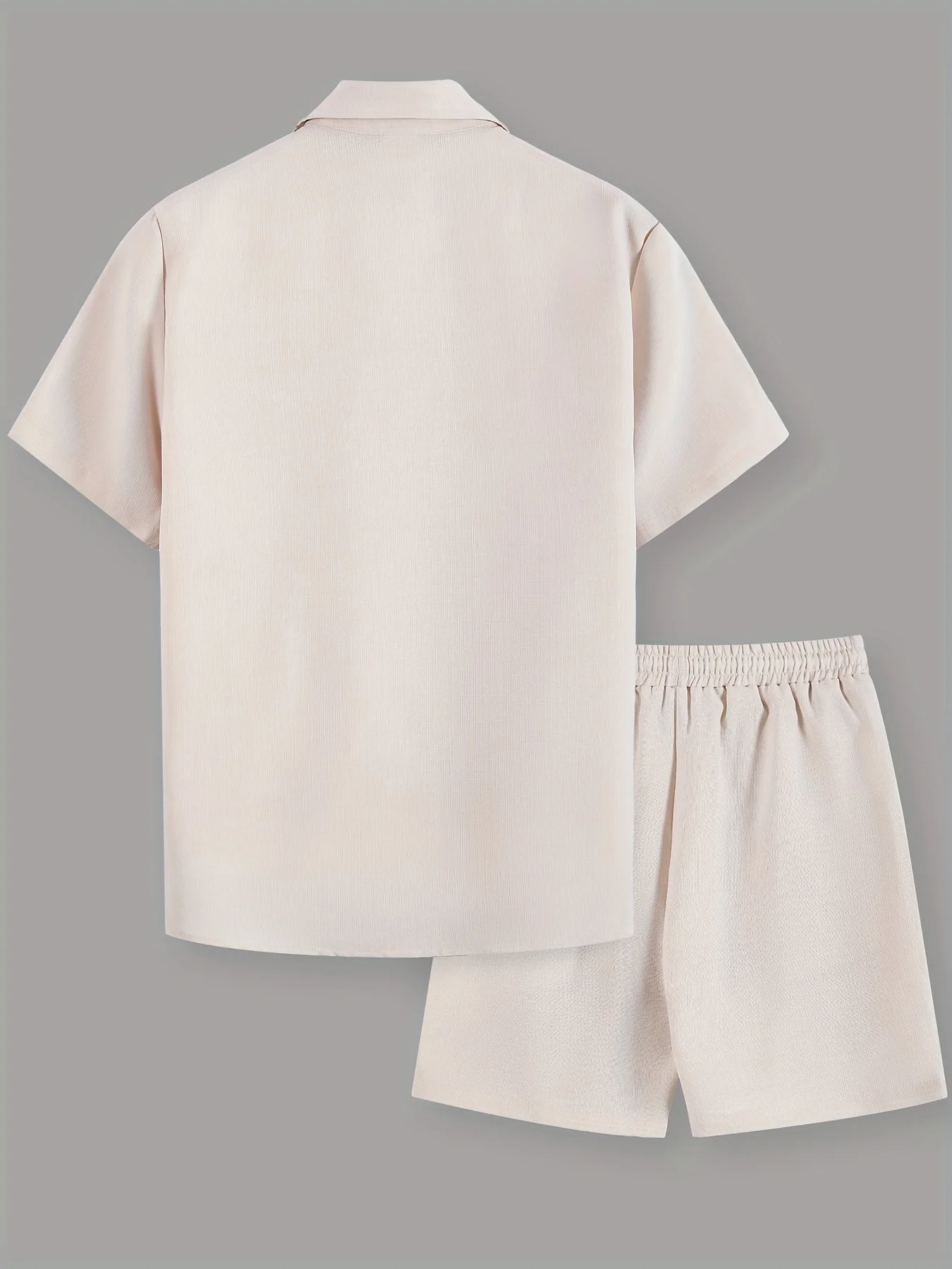 Herren Freizeit Kurzarm Set – Shirt und Shorts – Sommer Outfits für Alltag & Urlaub - Image 7