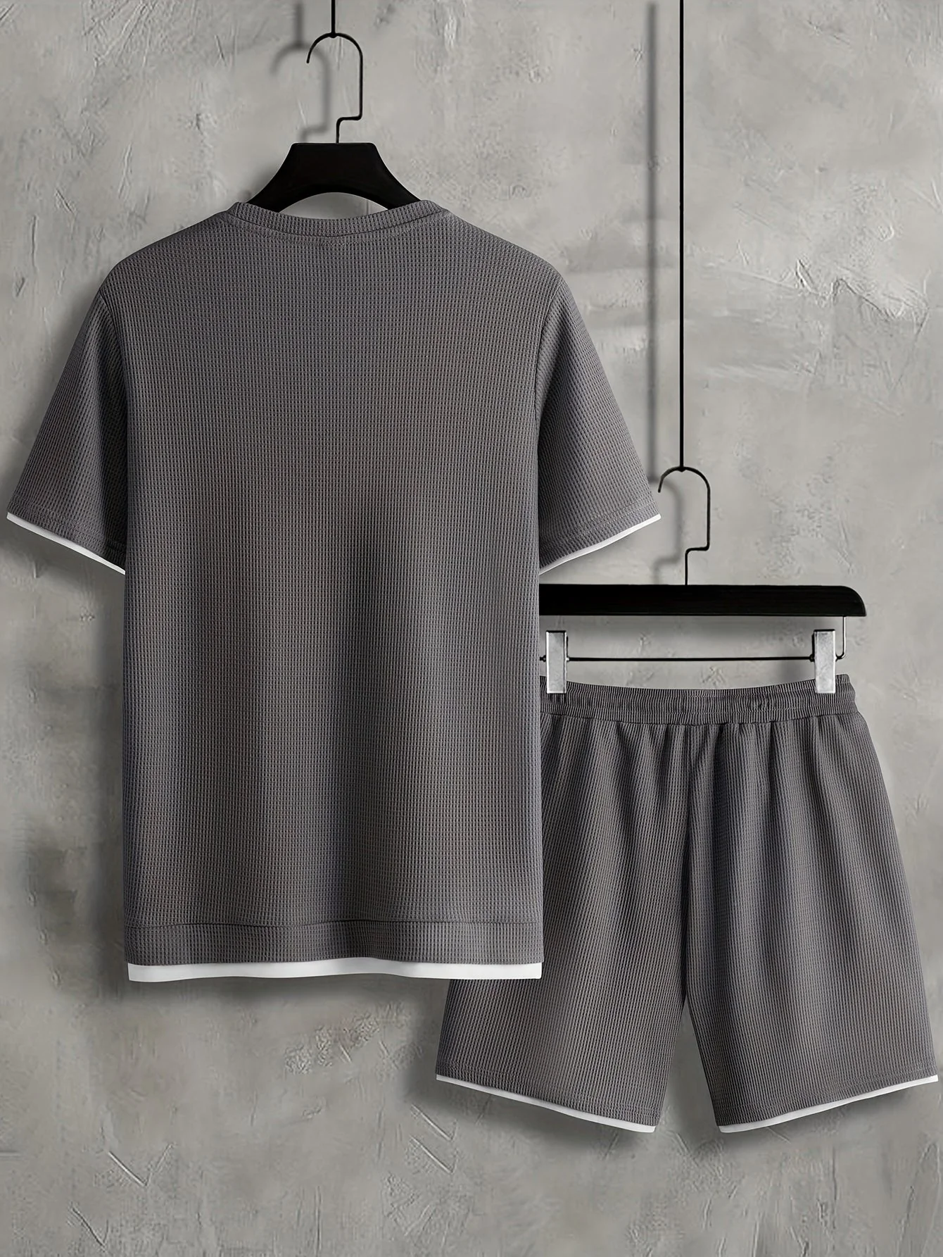 Herren Freizeit Set Kurzarm T-Shirt & Shorts – Sommer Loungewear Sport Outfit - Image 7
