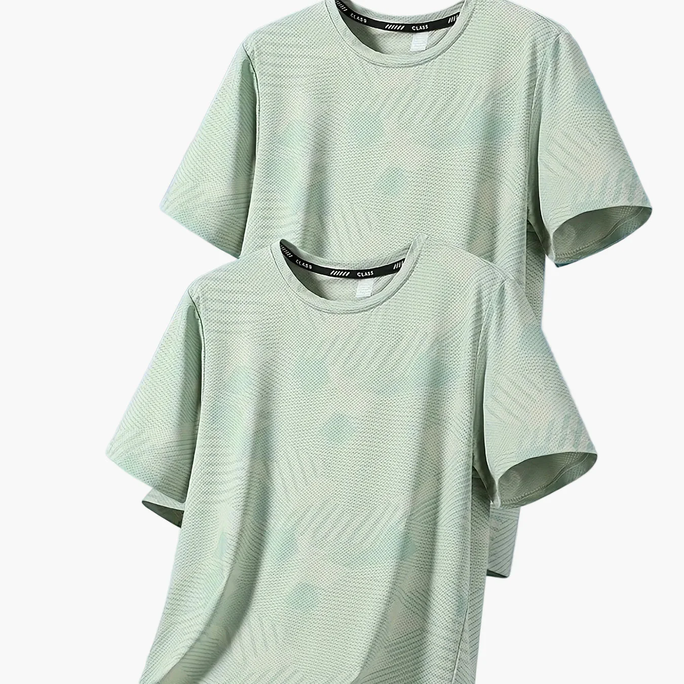 Herren Freizeit T-Shirt Set – Atmungsaktive Sommer Oberteile im tropischen Stil, ideal für Alltag und Sport - Image 2