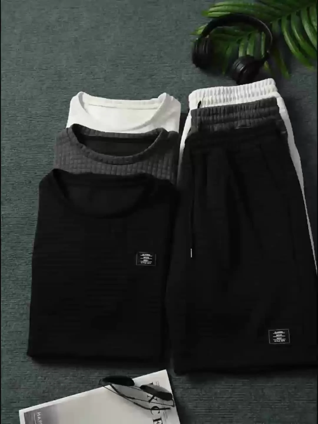 Herren Freizeit Tanktop-Set mit Shorts – Modisches ärmelloses Outfit für Sommer & Sport - Image 11