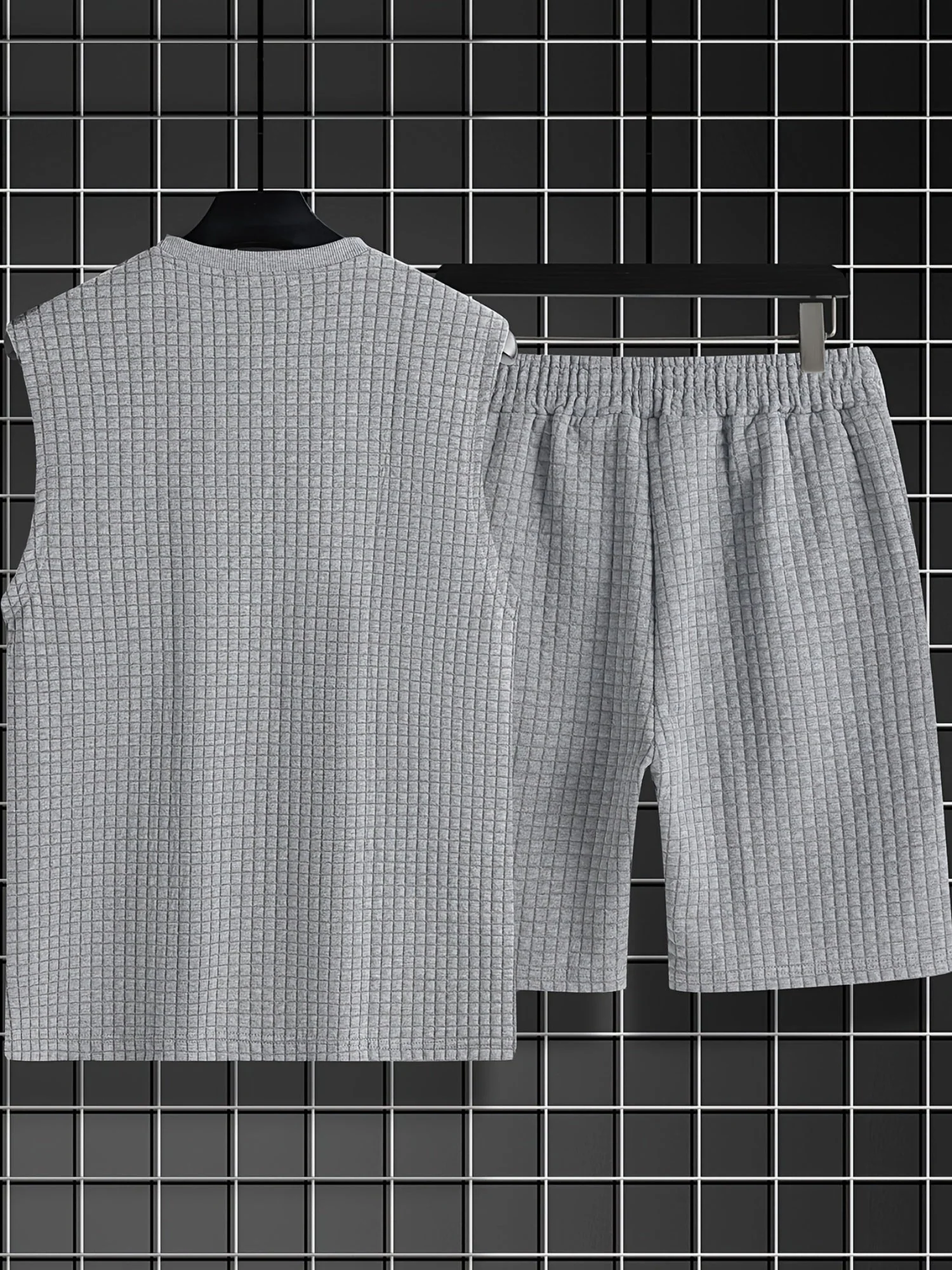 Herren Freizeit Tanktop-Set mit Shorts – Modisches ärmelloses Outfit für Sommer & Sport - Image 6