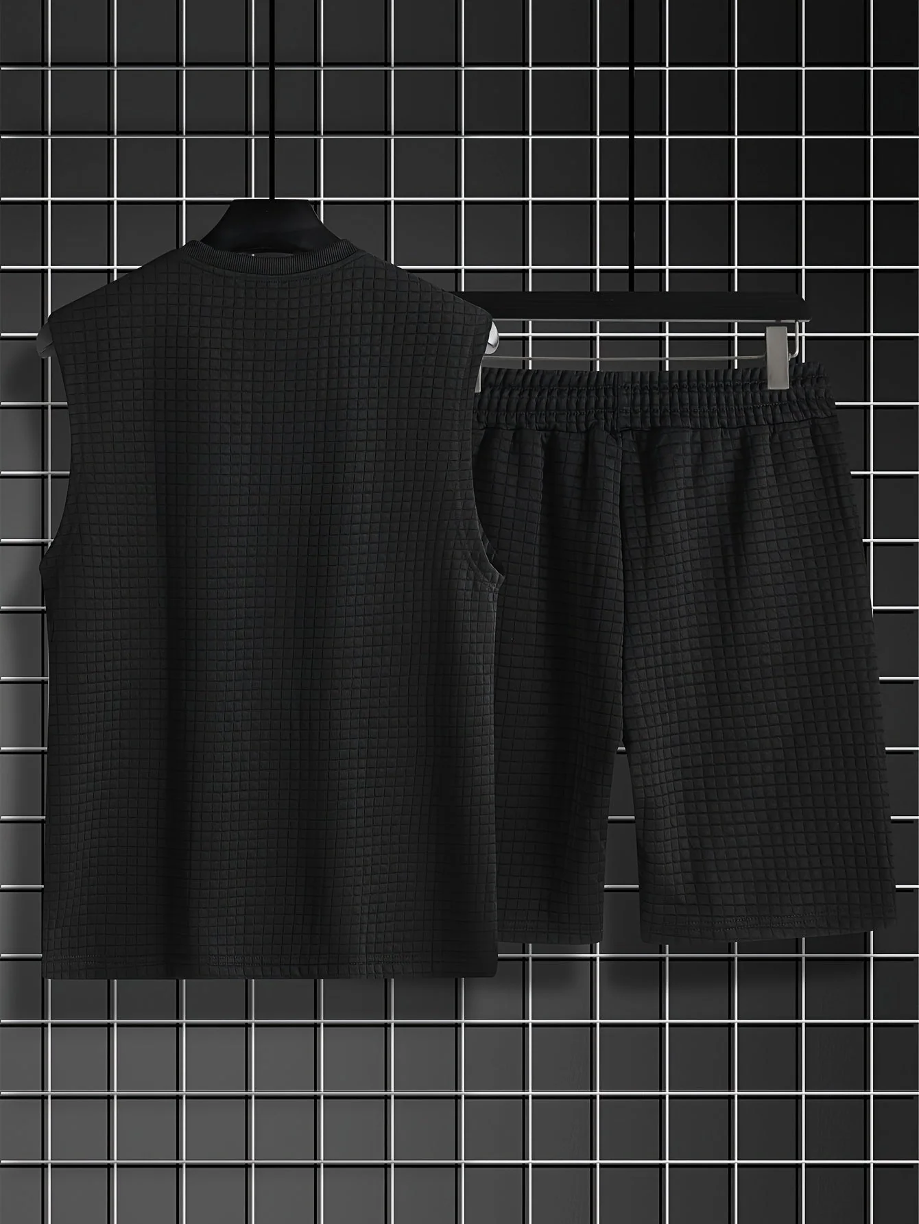 Herren Freizeit Tanktop-Set mit Shorts – Modisches ärmelloses Outfit für Sommer & Sport - Image 7
