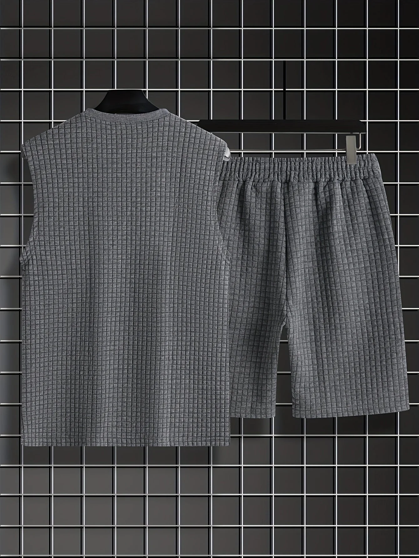 Herren Freizeit Tanktop-Set mit Shorts – Modisches ärmelloses Outfit für Sommer & Sport - Image 8