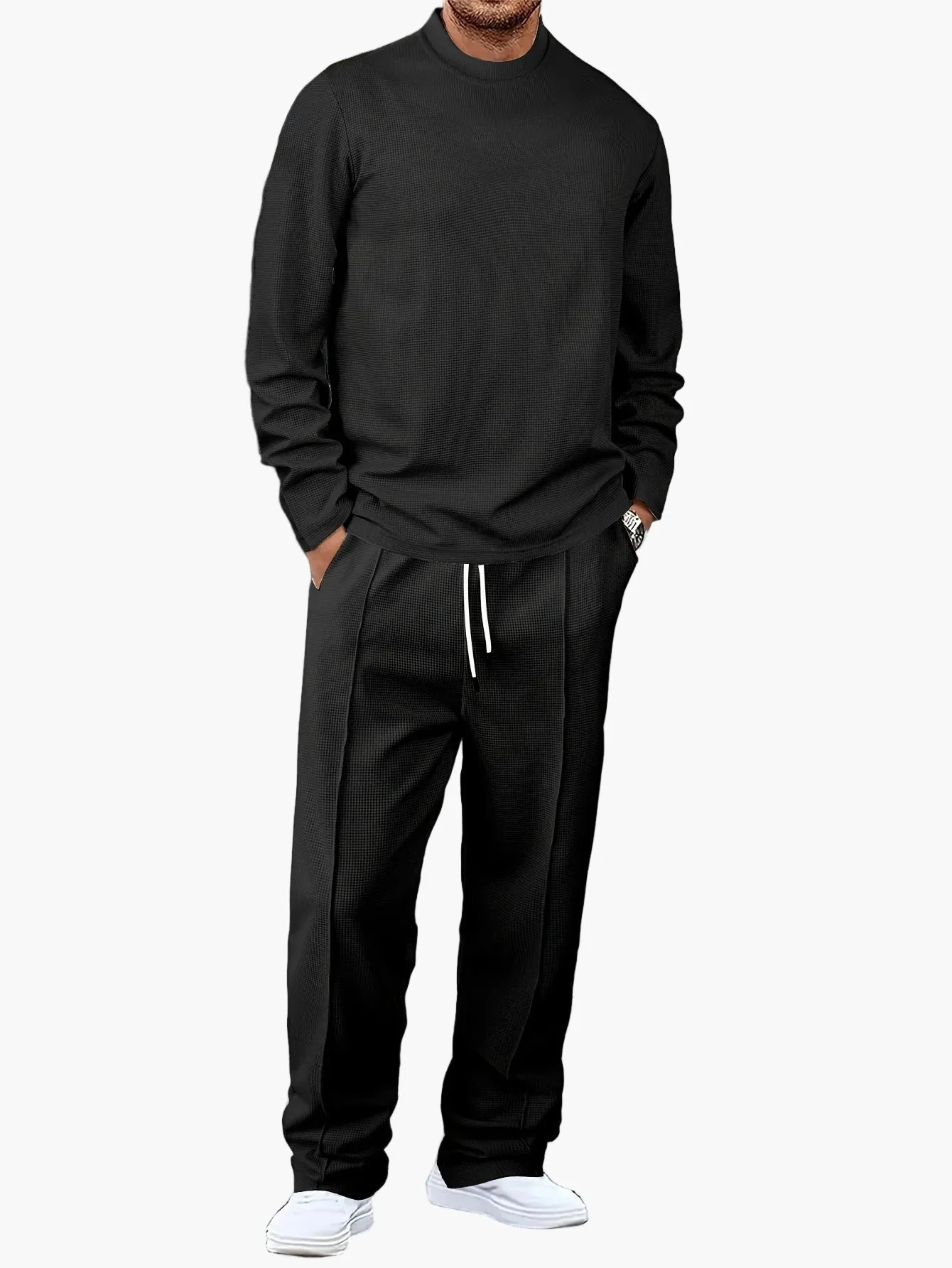 Herren Freizeit Trainingsanzug Set – Modern & Bequem für Alltag, Sport & Streetstyle - Image 4