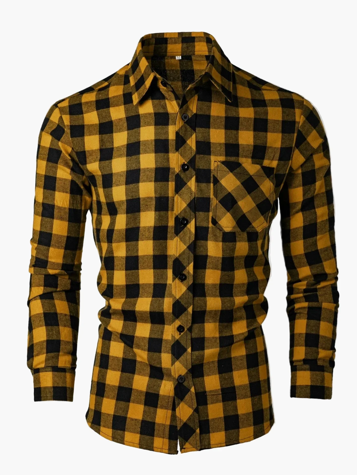 Herren Freizeithemd Kariert Langarm Modern Slim Fit – Perfekt für Alltag & Büro - Image 4