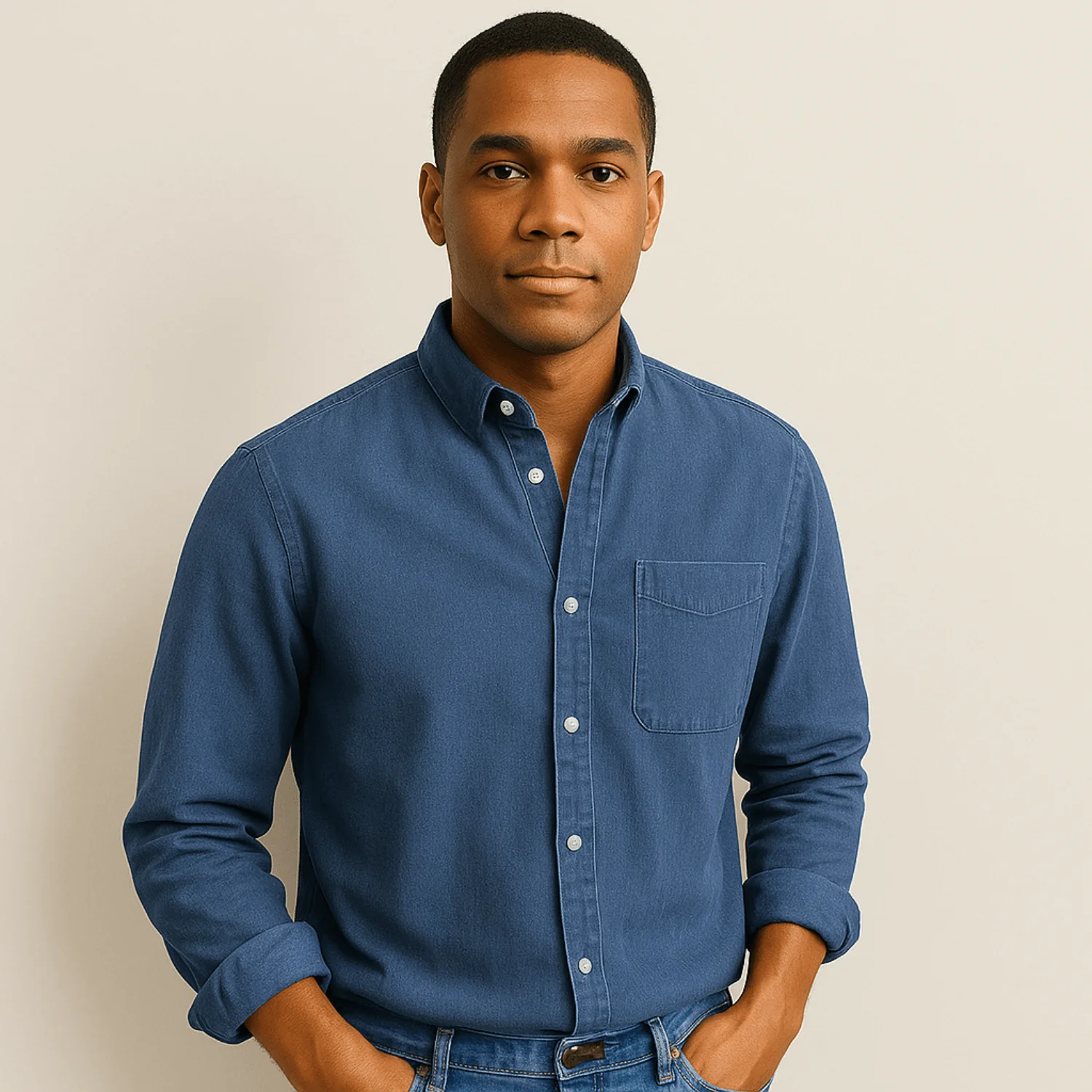 Herren Freizeithemd – Klassischer Stil & Vielseitiger Look für Alltag und Büro - Image 5