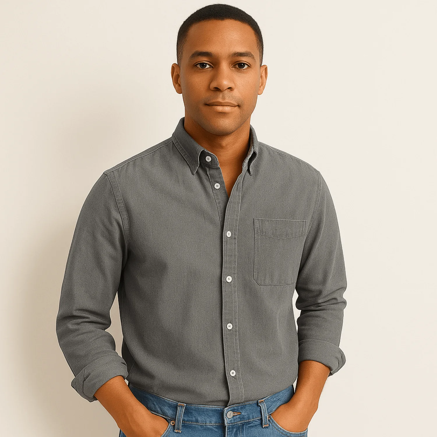 Herren Freizeithemd – Klassischer Stil & Vielseitiger Look für Alltag und Büro - Image 7