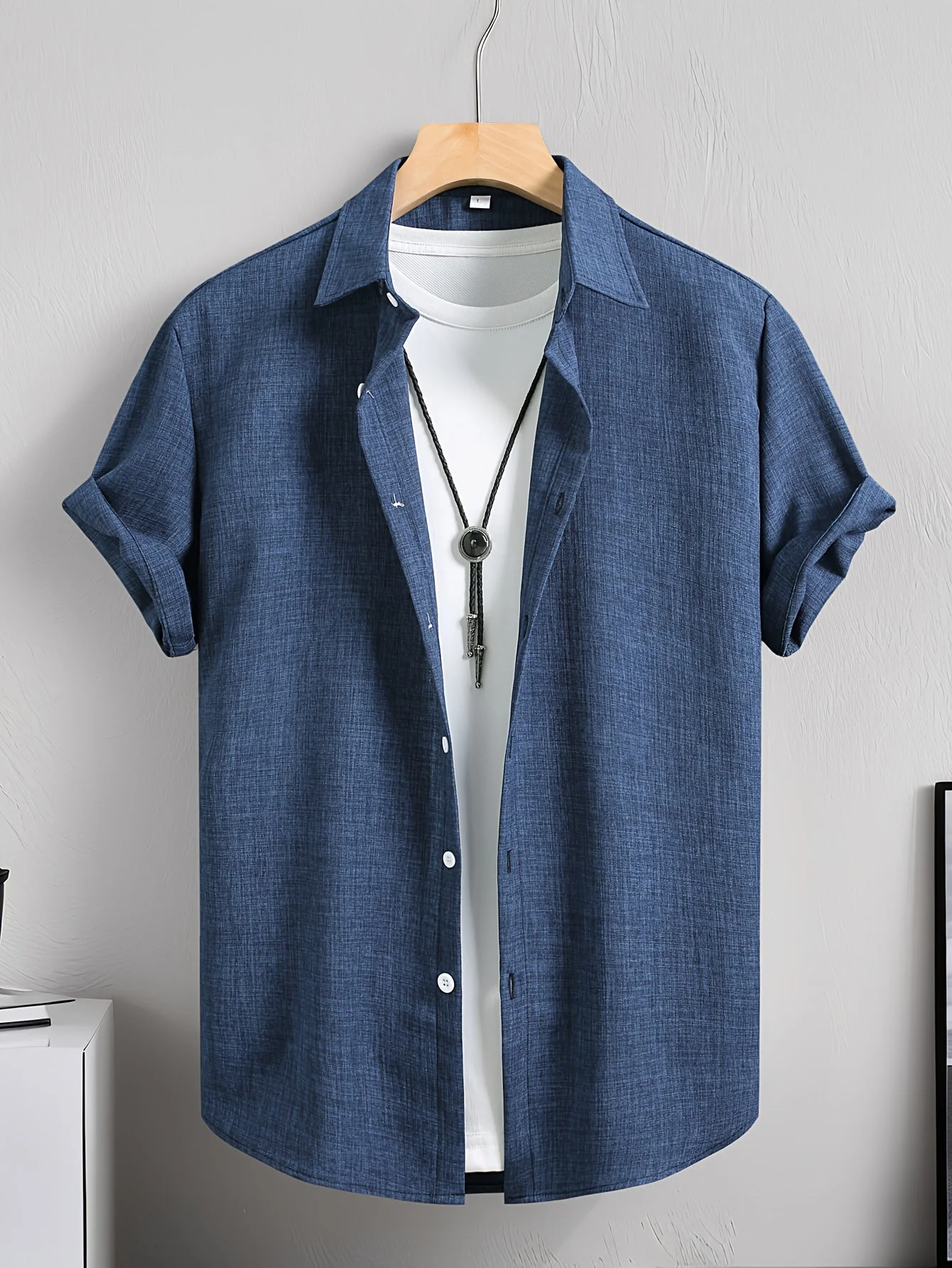 Herren Freizeithemd Kurzarm Modern Streetwear – Stilvolles Sommerhemd für Alltag & Freizeit