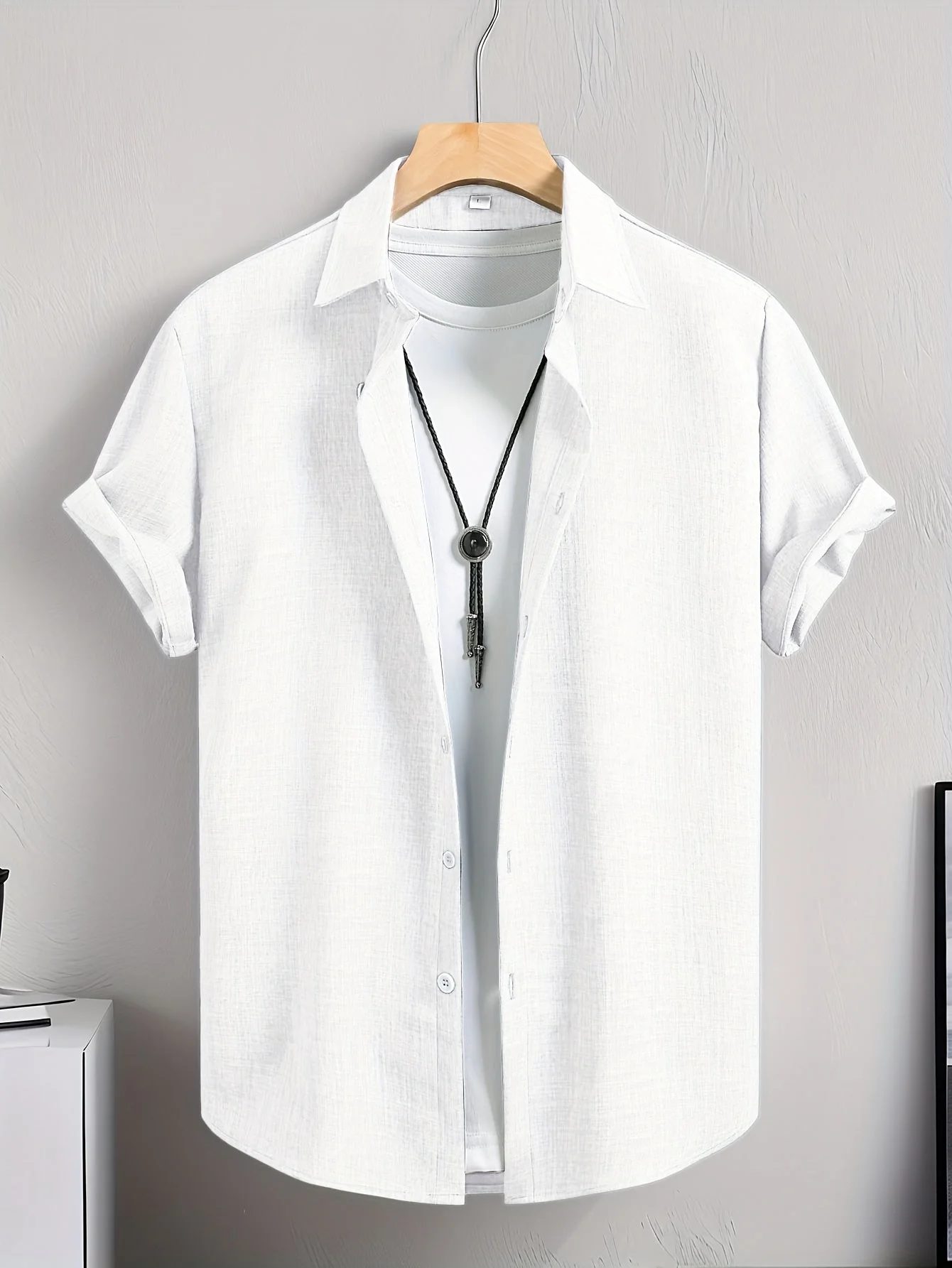 Herren Freizeithemd Kurzarm Modern Streetwear – Stilvolles Sommerhemd für Alltag & Freizeit - Image 5