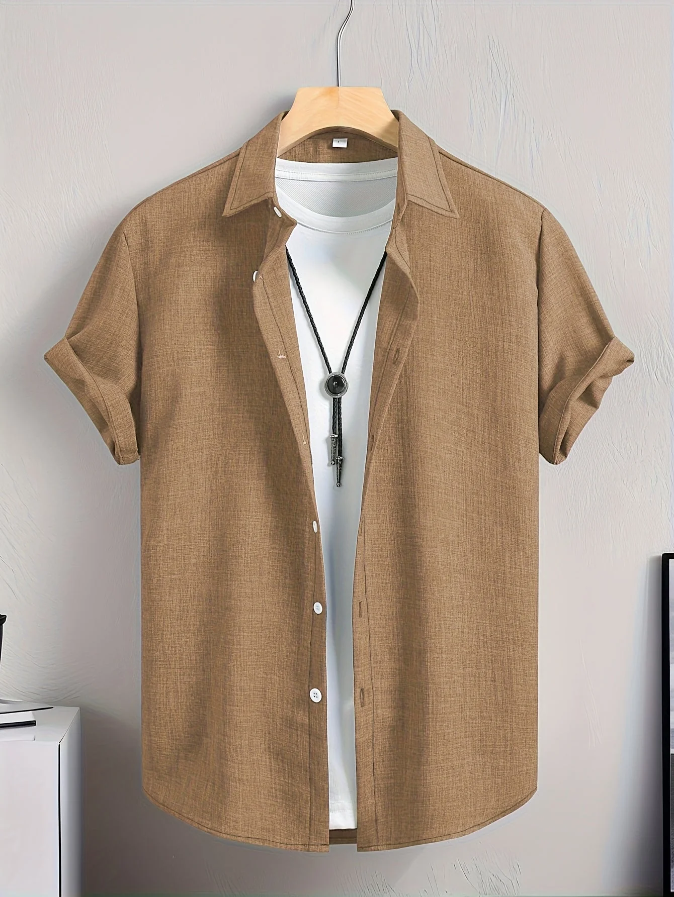 Herren Freizeithemd Kurzarm Modern Streetwear – Stilvolles Sommerhemd für Alltag & Freizeit - Image 6