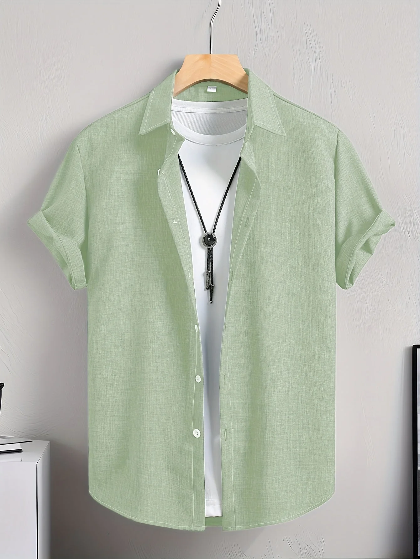 Herren Freizeithemd Kurzarm Modern Streetwear – Stilvolles Sommerhemd für Alltag & Freizeit - Image 7