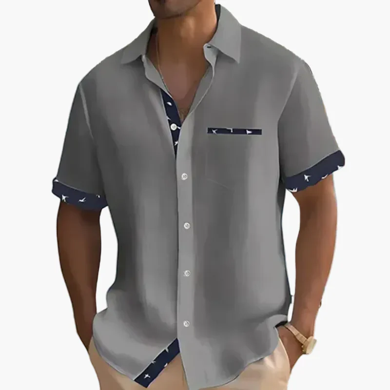 Herren Freizeithemd Modern Kurzarm – Stilvolles Hemd für Alltag, Urlaub & Sommer - Image 2