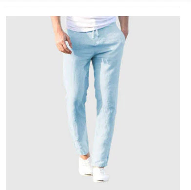 Herren Freizeithose mit Elastikbund – Lässig, Komfortabel, Perfekt für Alltag & Strand - Image 4
