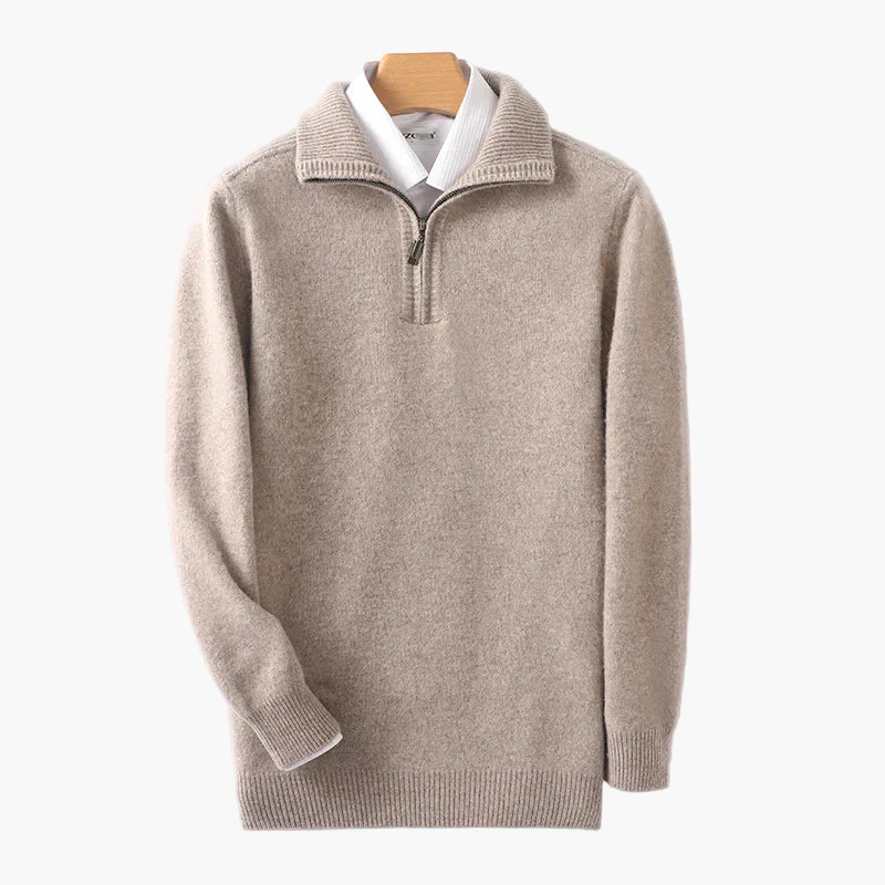 Herren Halbzip Pullover – Klassisch, Vielseitig, Alltag & Büro - Image 3