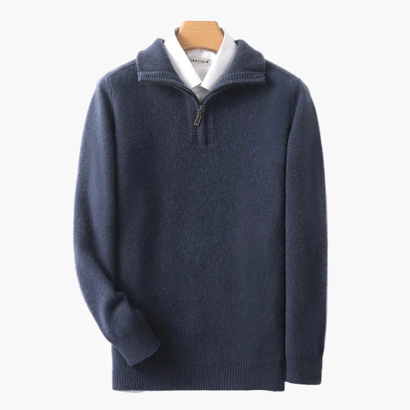 Herren Halbzip Pullover – Klassisch, Vielseitig, Alltag & Büro - Image 5