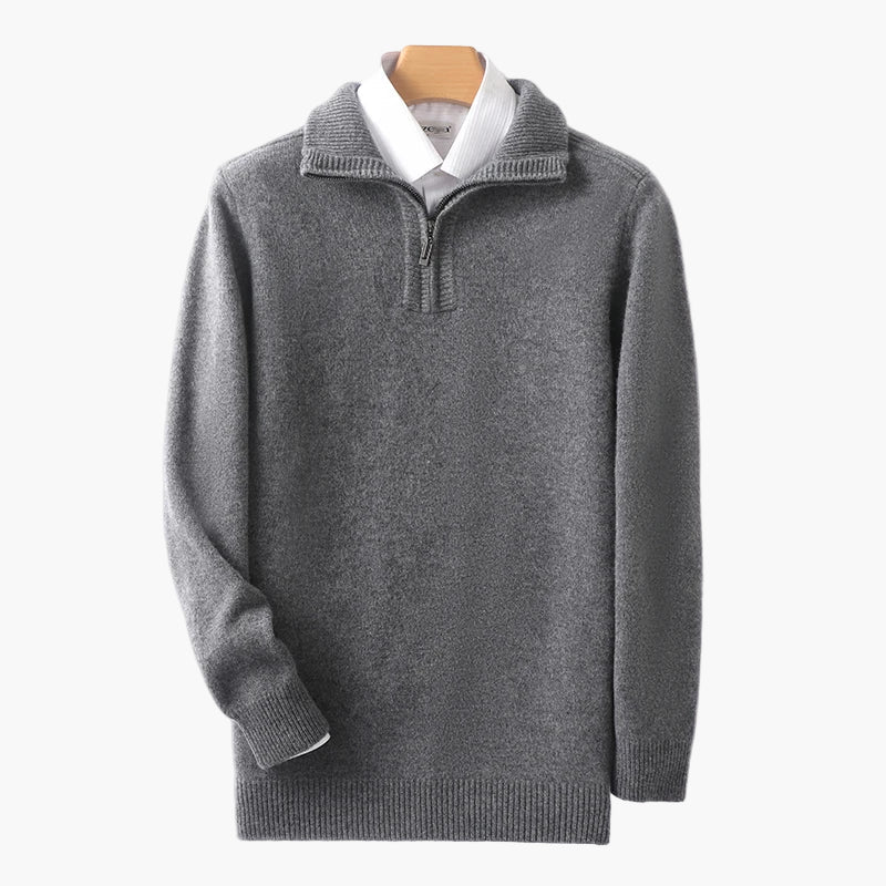 Herren Halbzip Pullover – Klassisch, Vielseitig, Alltag & Büro - Image 6
