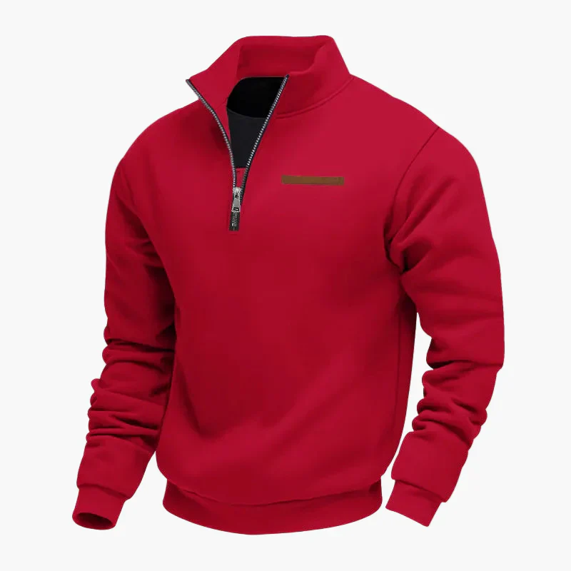 Herren Halbzip Pullover Sweatshirt – Stilvoller Freizeitpullover für Reisen und Alltag - Image 7