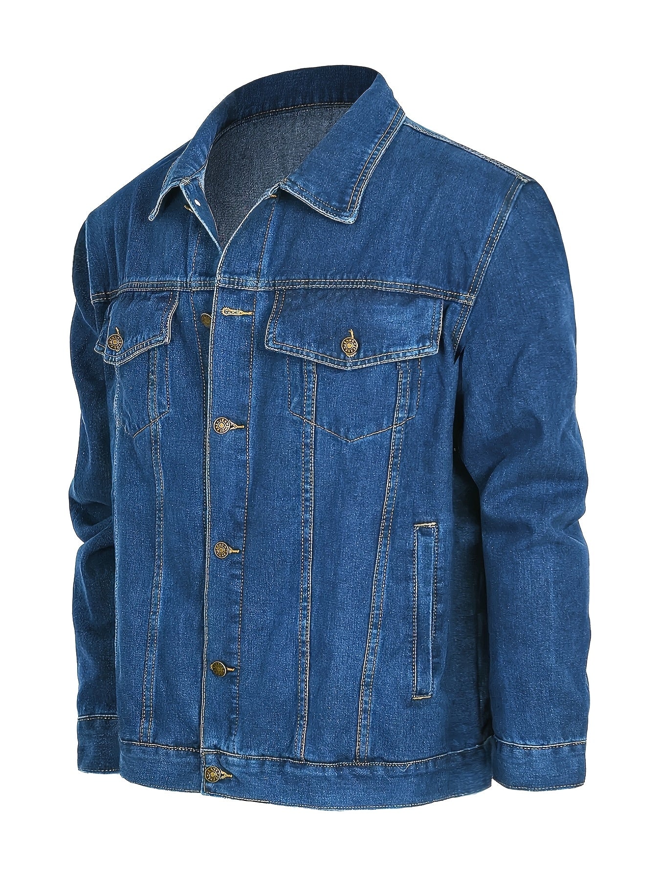 Herren Jeansjacke im klassischen Stil – Freizeitjacke für Alltag und Streetwear - Image 4