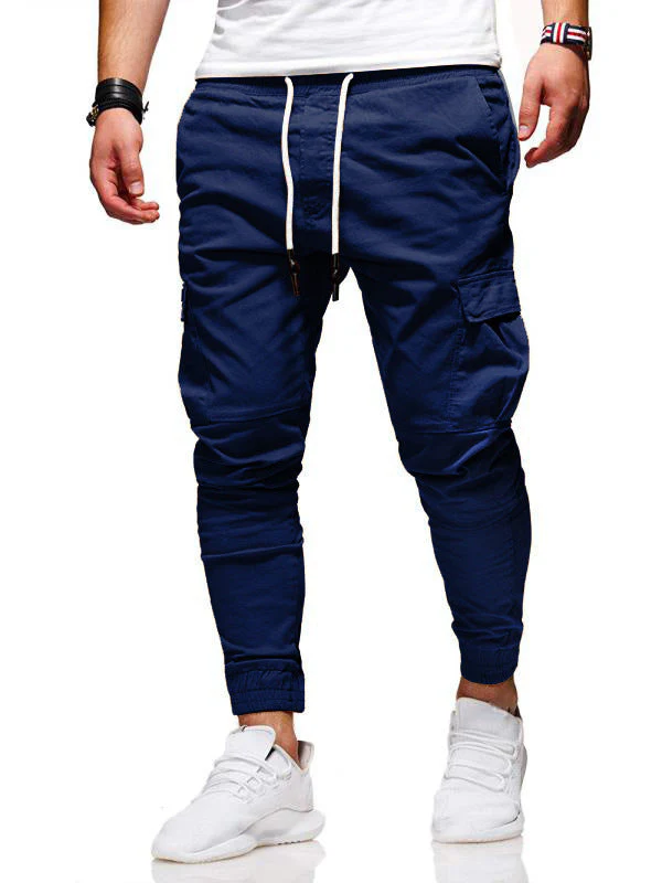 Herren Jogger Cargo Hose – Lässige Streetwear mit Taschen, Ideal für Freizeit und Sport - Image 11