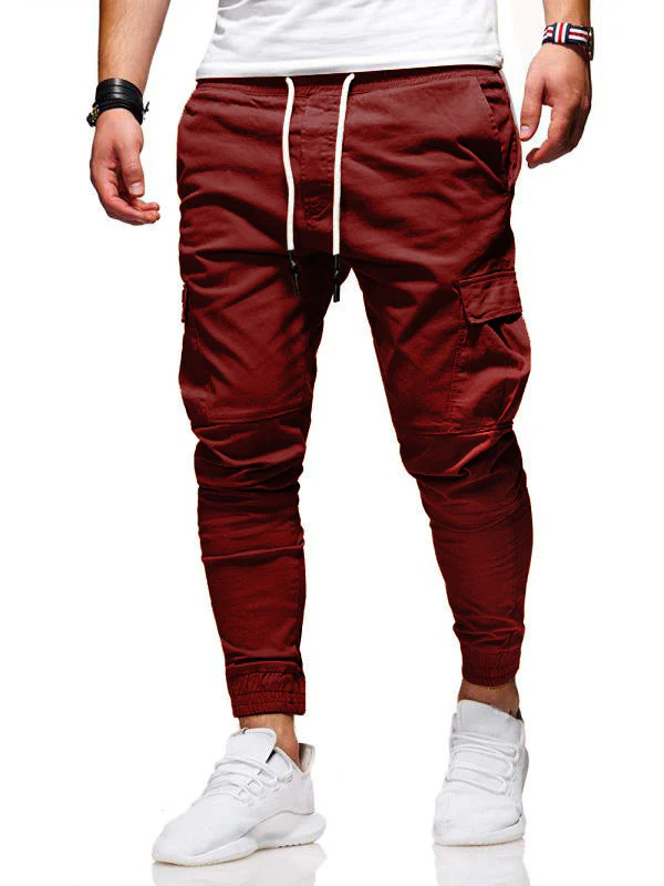 Herren Jogger Cargo Hose – Lässige Streetwear mit Taschen, Ideal für Freizeit und Sport - Image 13
