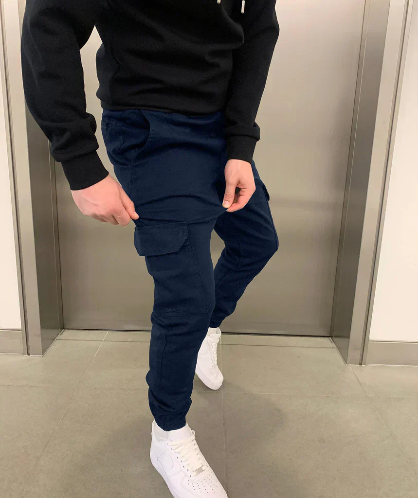 Herren Jogger Cargo Hose Streetwear mit Cargotaschen – Urban Freizeit & Sport - Image 10