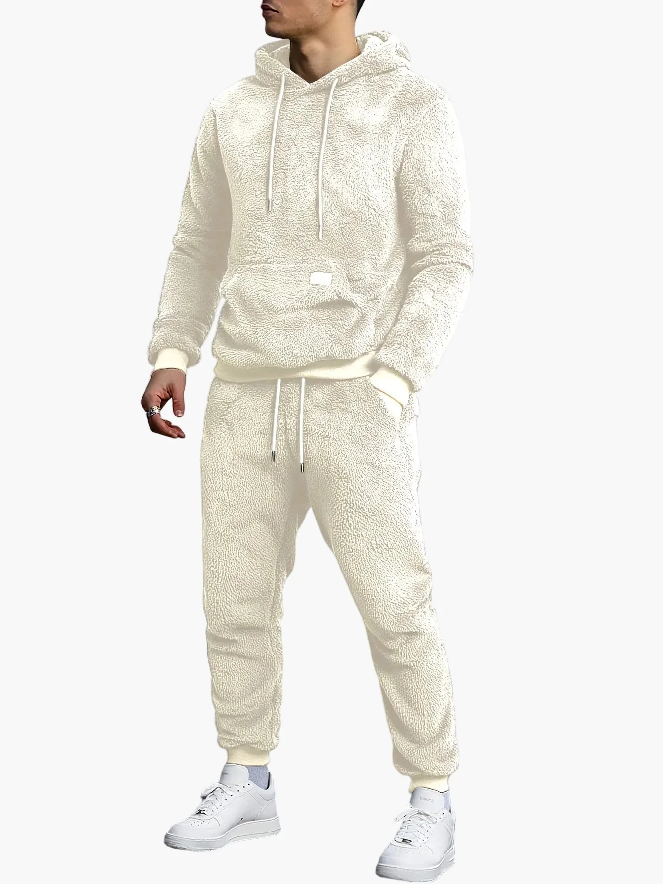 Herren Jogginganzug Set Kapuzenpullover & Jogginghose – Lässiger Streetwear Freizeitlook - Image 2