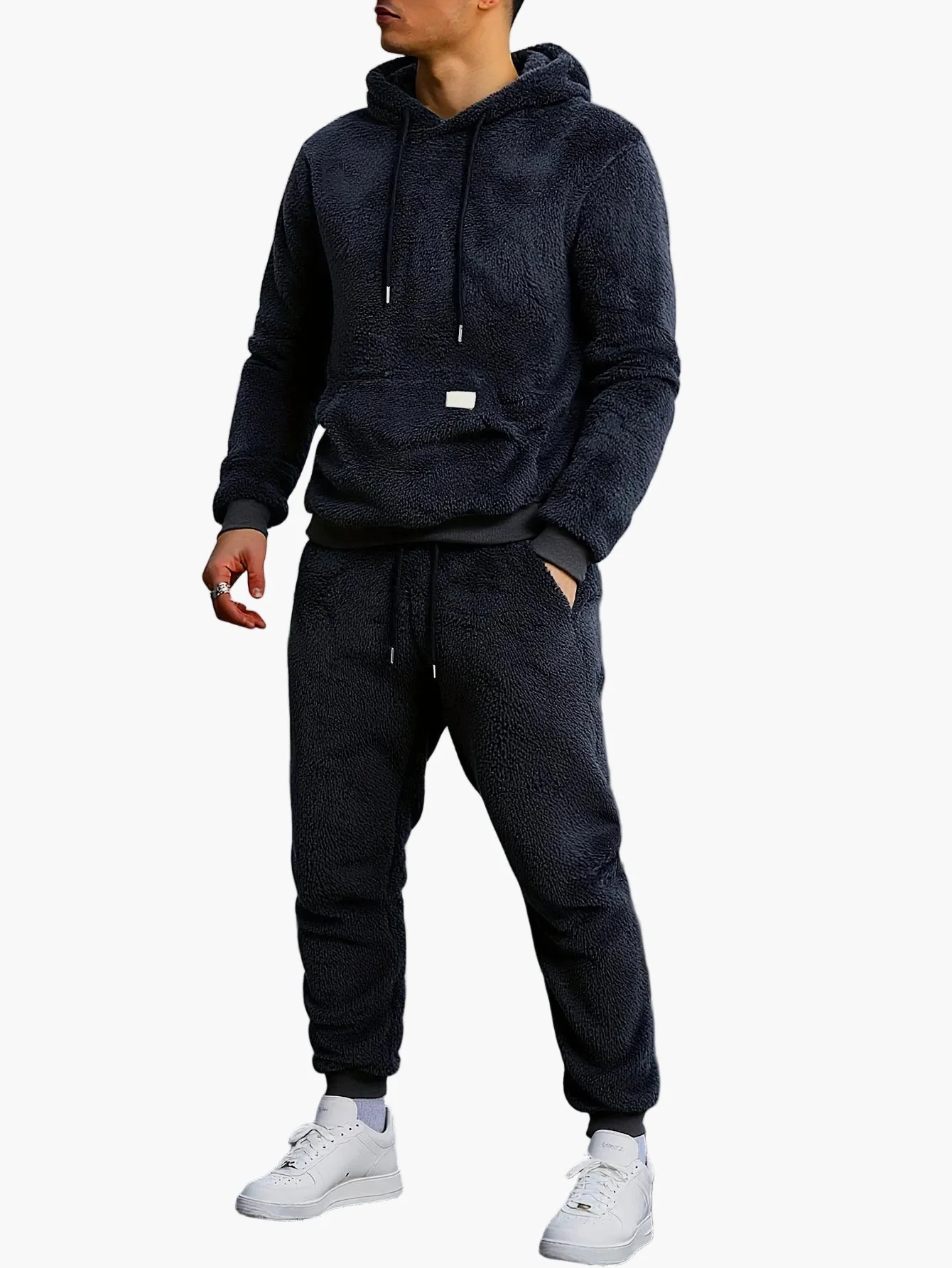 Herren Jogginganzug Set Kapuzenpullover & Jogginghose – Lässiger Streetwear Freizeitlook - Image 5