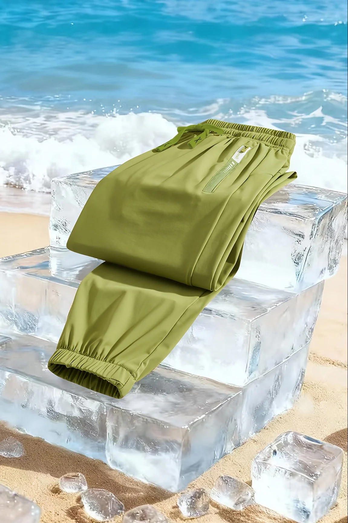 Herren Jogginghose Freizeit Stil Sommer Atmungsaktiv – Perfekt für Strand und Alltag