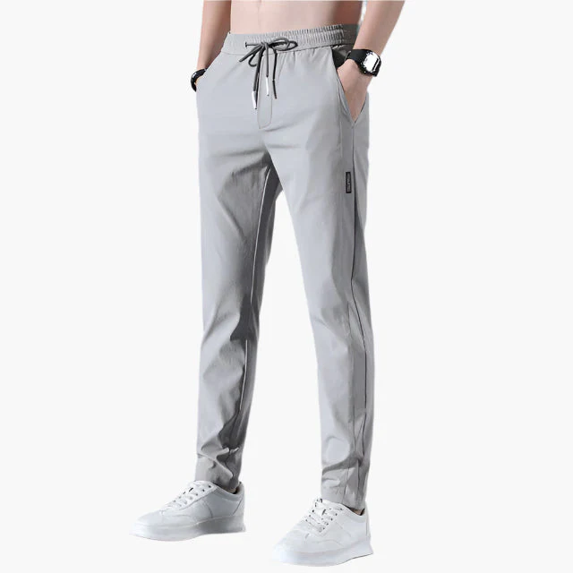 Herren Jogginghose – Schlanker Tapered Fit – Bequeme Freizeithose mit Elastikbund - Image 4