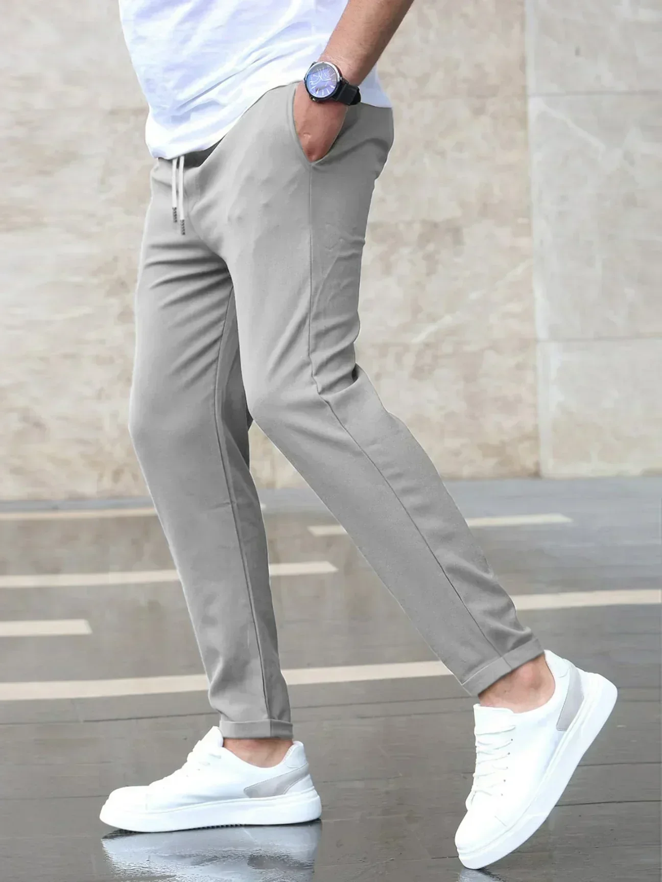 Herren Jogginghose Slim Fit – Modern, Sportlich & Vielseitig für Freizeit und Alltag - Image 2